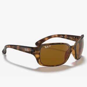 Ray-Ban Women's Rb4068 Square Sunglasses Polarized